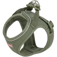 Trixie Szelki UrbanVest, dla psa, XXS–XS: 34–37 cm/15 mm, oliwkowozielone