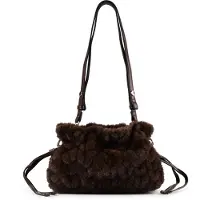 Liu Jo Damen Crossbodytassen Riccy - Cross Over - Bruin - Größe ONESIZE