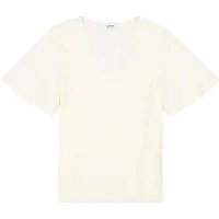 Garcia damen T-Shirt, L, Weiss