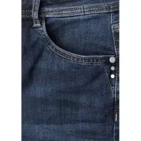 Street One QR Style Blaire Bootcut,hw,dar 18046 Dark Blue Washed Größe 31/32