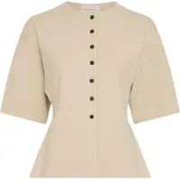 MSCH Copenhagen Damen Pullover & Cardigans Mschmirielle East 2/4 Cardigan - Creme - Größe S/M