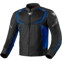 Berik X-Speed 2 Motorrad Textiljacke, schwarz/blau, 52