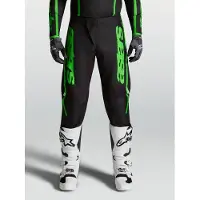 Alpinestars Fluid Apex V2 Hose 2027 Black Green Fluo, Größe: 34