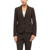 s.Oliver Black Label Blusenblazer mit Reverskragen und 2-Knopf-Verschluss