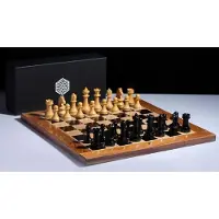 Casa Padrino Luxus Schach Set 50 x 50 cm - Holz Schachspiel - Schachbrett mit Schachfiguren