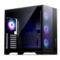 Phanteks Mini-Tower Micro-ATX XT M5 RGB Gehäuse mit Glaspanel (Schwarz)