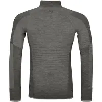 Ortovox - Merinowoll-Unterwäsche - 230 Competition Zip Neck M Dark Sage für Herren - Größe S - Braun