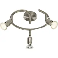 Lightbox Spotspirale, schwenkbar, 10cm Höhe, Ø 24 cm, GU10, 300 lm, inkl. LEDs