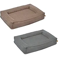51 Degrees North Orthopädisches Lux Deluxe Hundebett - Braun - M