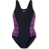 Speedo - Women's Placement Muscleback - Badeanzug Gr 38 blau