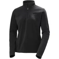 Helly Hansen Daybreaker 1/2-Reißverschluss, Fleecejacke, Damen, schwarz
