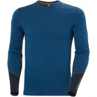 Helly Hansen Men's Lifa Merino Midweight Crew Base Layer dark blue (507) S