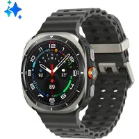 Samsung Galaxy Watch Ultra 3,81 cm (1.5") AMOLED 47 mm Digital 480 x 480 Pixel Touchscreen 4G Silber WLAN GPS