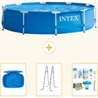 Intex Frame Pool Rund - 366x76 cm - 4-teilig S22460