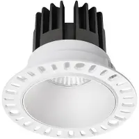 Ideal Lux 319667 GAME TRIMLESS RUND LED-Einbauleuchte D100mm 11W 1100/940lm 3000K IP40 weiß