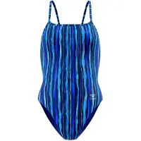 Speedo Printed Web Back Badeanzug