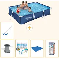 Bestway Steel Pro Rechteckig - 300x201x66 cm - 6-teilig S22089