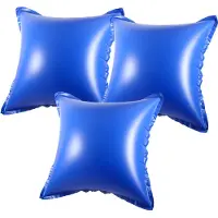 HENGDA 3pcs Poolkissen Pool Winter Luftkissen 122 x 122 x 60 cm, Pool Luftkissen, Polster, Winterkissen für Abdeckplanen Poolabdeckung Winter Überwinterung