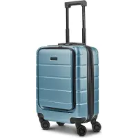 Police Dublin 4 Rollen Kabinentrolley S 54 cm Laptopfach mit Dehnfalte