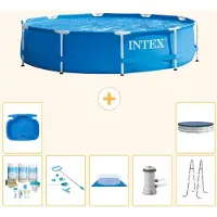 Intex Frame Pool Rund - 366x76 cm - 8-teilig S20436