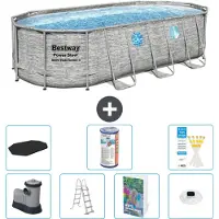 Bestway Power Steel Oval - 549x274x122 cm - 6-teilig S622
