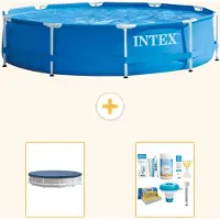 Intex Frame Pool Rund - 366x76 cm - 3-teilig S22455
