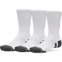Under Armour Sportsocken "NEW UA PERF TECH 3PK CREW" Packung, 3 Paar tlg. 3er-Pack, für sportliche Aktivitäten, angenehme Passform
