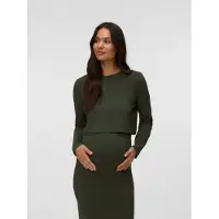 Mamalicious Langarmshirt "MLKERRIE LS TOP AND SKIRT JRS SET NOOS" Set, 2 Baumwollmischung, regular fit