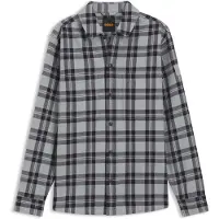 BOSS Oversized Hemd aus kariertem Baumwoll-Twill Grösse M