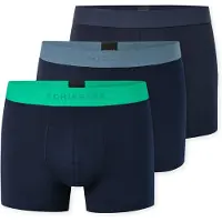 Schiesser Boxershorts "95/5 Multipacks" mit farblich abgesetztem, sportlichem Logo-Webgummibund