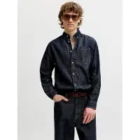 Jack & Jones Herren Freizeit Hemd JJEBROOK JJOXFORD SHIRT AKM 990 Regular Fit Regular Fit 12290084 Blau Raw XL