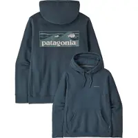 Patagonia - Sweatshirt mit Kapuze aus recyceltem Poly-Baumwoll-Gemisch &ndash; für Herren &ndash; M's Boardshort Logo Uprisal Hoody - M's