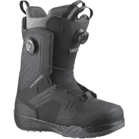 Salomon Snowboard - Snowboard-Boots - Dialogue Dual BOA Wide Black/Asphalt für Herren - Größe 46 - schwarz