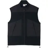 Gramicci - Lässige und warme ärmellose Fleecejacke &ndash; Herren &ndash; Thermal Fleece Vest - Thermal Fleece Vest Black für Herren - Größe M -