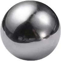 Torribaly Runde Whiskysteine, Kugelform, Wiederverwendbarer Edelstahl-Eisball, Golfball, Whiskysteine, Kugel, Metall-Eisball
