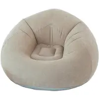 OEM Luftfederbare Außenstuhl - bequem und stilvoll - 1 Stück - natürlichen Beige - 100% PVC