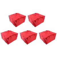 Typecat 5X Faltbarer Großer Kühl Beutel Tragbarer Lebensmittel Kuchen Isolierter Beutel Aluminium Folie Thermo Box Wasserdichter Eis Beutel Lunch Box Liefer