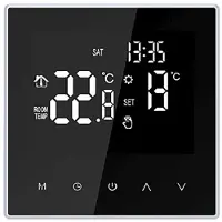 Typecat 2X ME81H Thermostat Digitaler Temperatur Regler Zirkulations Programmierbare Elektrische Fuß Boden Heizung