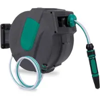 OEM Gartenschlauchreel mit Holzhalter