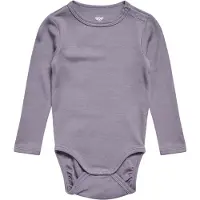 Hummel Baby-Body mit langen Ärmeln Solid