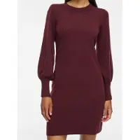 Vila Kerry O-neck Langärmliges Kurzes Kleid