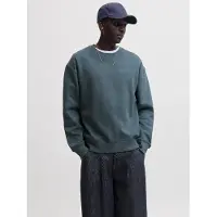 Jack & Jones Sweatshirt "JJEACE SWEAT CREW NECK NOOS", Baumwollmischung, locker geschnitten