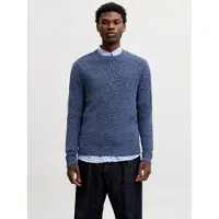 Jack & Jones Strickpullover "JJERYDER KNIT CREW NECK NOOS" Baumwolle, regular fit