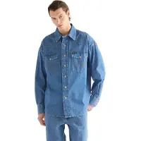 Wrangler Super Jeans Western Langarmhemd