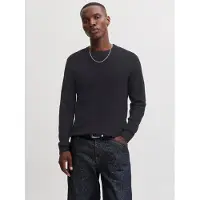 Jack & Jones Strickpullover "JJERYDER KNIT CREW NECK NOOS" Baumwolle, regular fit