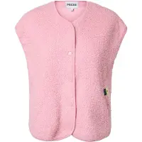Pieces Pckatty Teddy Weste | Rosa | M