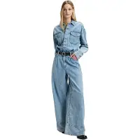 Lee Damen Jumpsuits Ls Jumpsuit - Lichtblauw - Größe XL