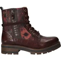Mustang Damen Stiefelette mit Warmfutter und robuster Profilsohle 15M0042003, Größe:38 EU, Farbe:Rot