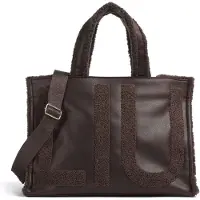 Liu Jo für Damen. 2F6037-E0021 Große braune Tote-Tasche mit Logo (OSFA), Lässig, Polyester