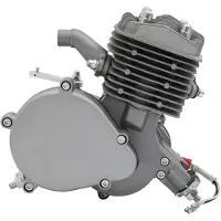 StarTech.com 80cc Fahrradmotor Umrüstkit - 2-Takt Benzin Motor Set - Bis 40 km/h - 180 kg Traglast - Für 66–71 cm Fahrräder - Silber